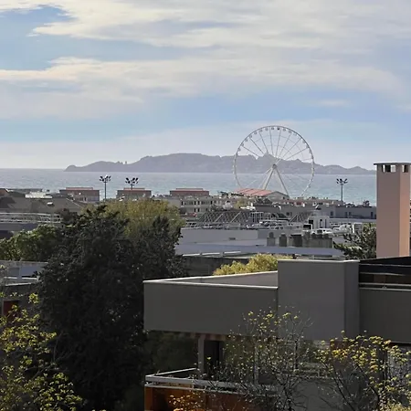 Appartemment Cozy Vue Sur Mer Marseilles Buitenkant foto